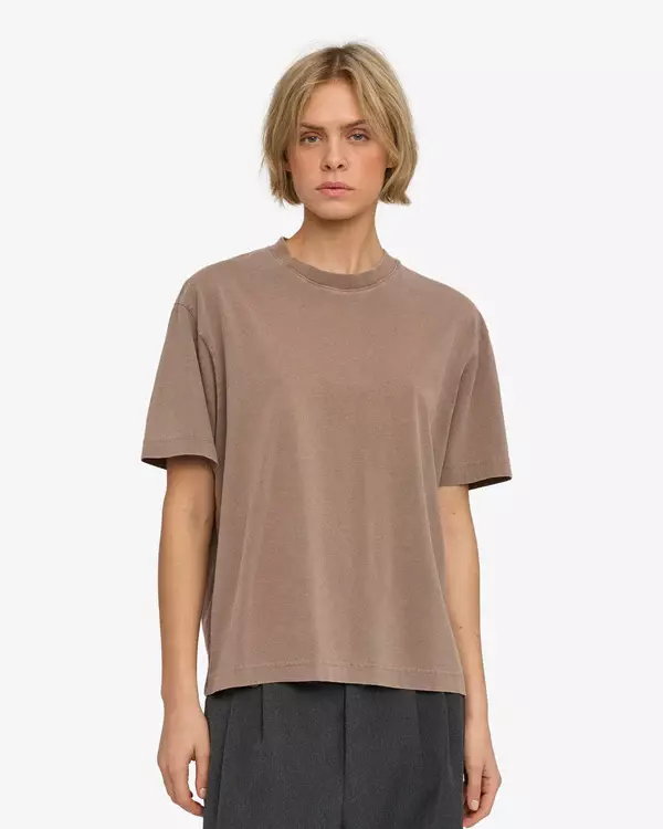 Colorful Standard Oversized Organic T-Shirt Unisex Faded Khaki